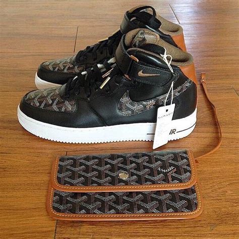 air force one goyard custom|custom air force one shoes.